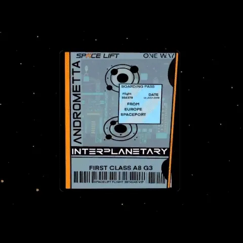 Citizens Of Andrometta Boarding Pass