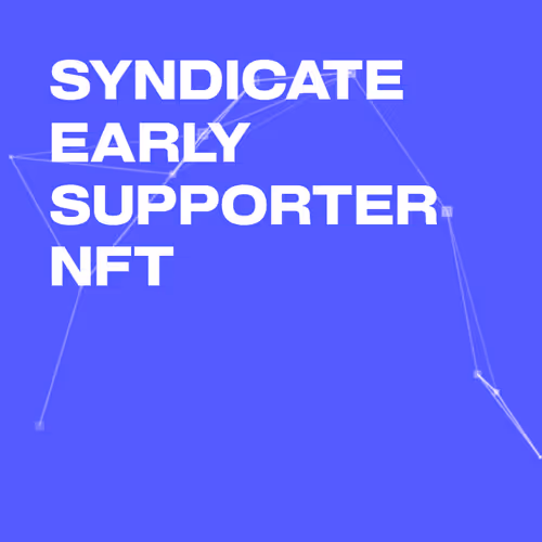 Syndicate Early Supporter Nft