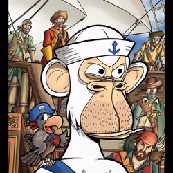 Captain Apemo - A Pirate’s Best Friend - Hook The Parrot #25/45