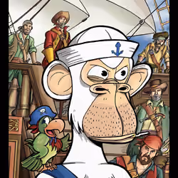 Captain Apemo - A Pirate’s Best Friend - Jack The Parrot #50/55