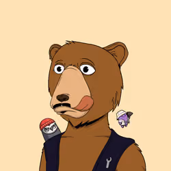 Okay Papa Moon Azuki Bears Yacht Club #166