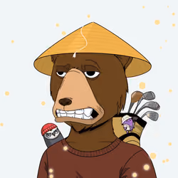 Okay Papa Moon Azuki Bears Yacht Club #2482