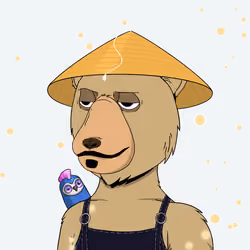 Okay Papa Moon Azuki Bears Yacht Club #1012