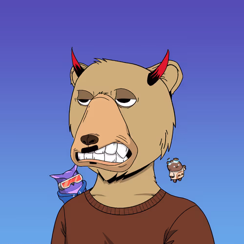 Okay Papa Moon Azuki Bears Yacht Club #3187