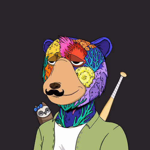 Okay Papa Moon Azuki Bears Yacht Club #2893