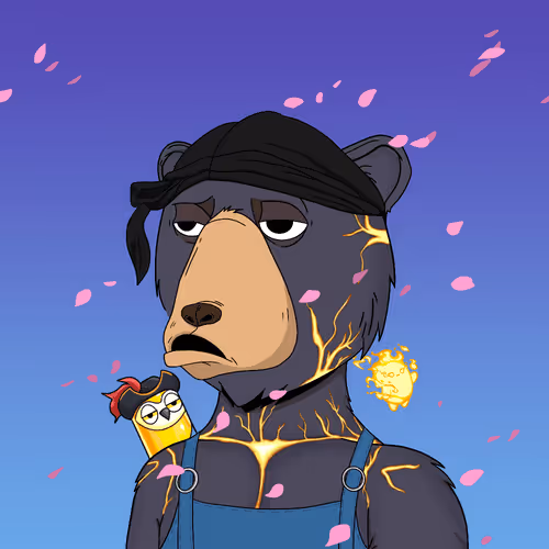 Okay Papa Moon Azuki Bears Yacht Club #2691