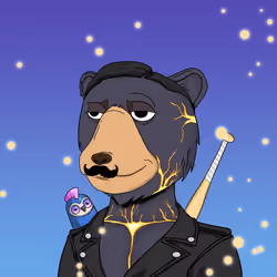 Okay Papa Moon Azuki Bears Yacht Club #159