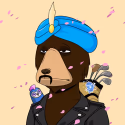 Okay Papa Moon Azuki Bears Yacht Club #218