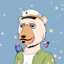 Okay Papa Moon Azuki Bears Yacht Club #1013