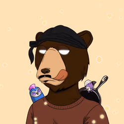 Okay Papa Moon Azuki Bears Yacht Club #251