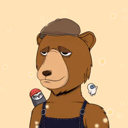 Okay Papa Moon Azuki Bears Yacht Club #978