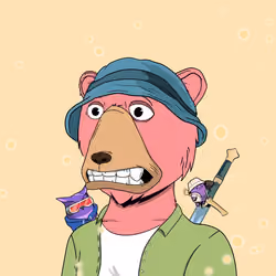 Okay Papa Moon Azuki Bears Yacht Club #1414