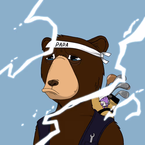 Okay Papa Moon Azuki Bears Yacht Club #2863