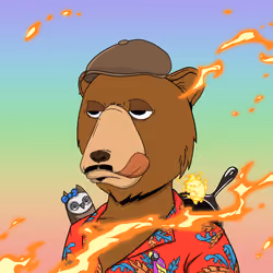Okay Papa Moon Azuki Bears Yacht Club #982