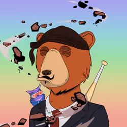 Okay Papa Moon Azuki Bears Yacht Club #2102