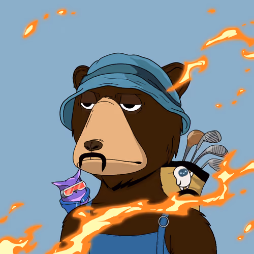 Okay Papa Moon Azuki Bears Yacht Club #2981