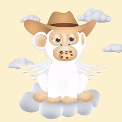 Flying Baby Apes #820
