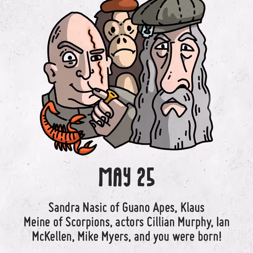 May 25