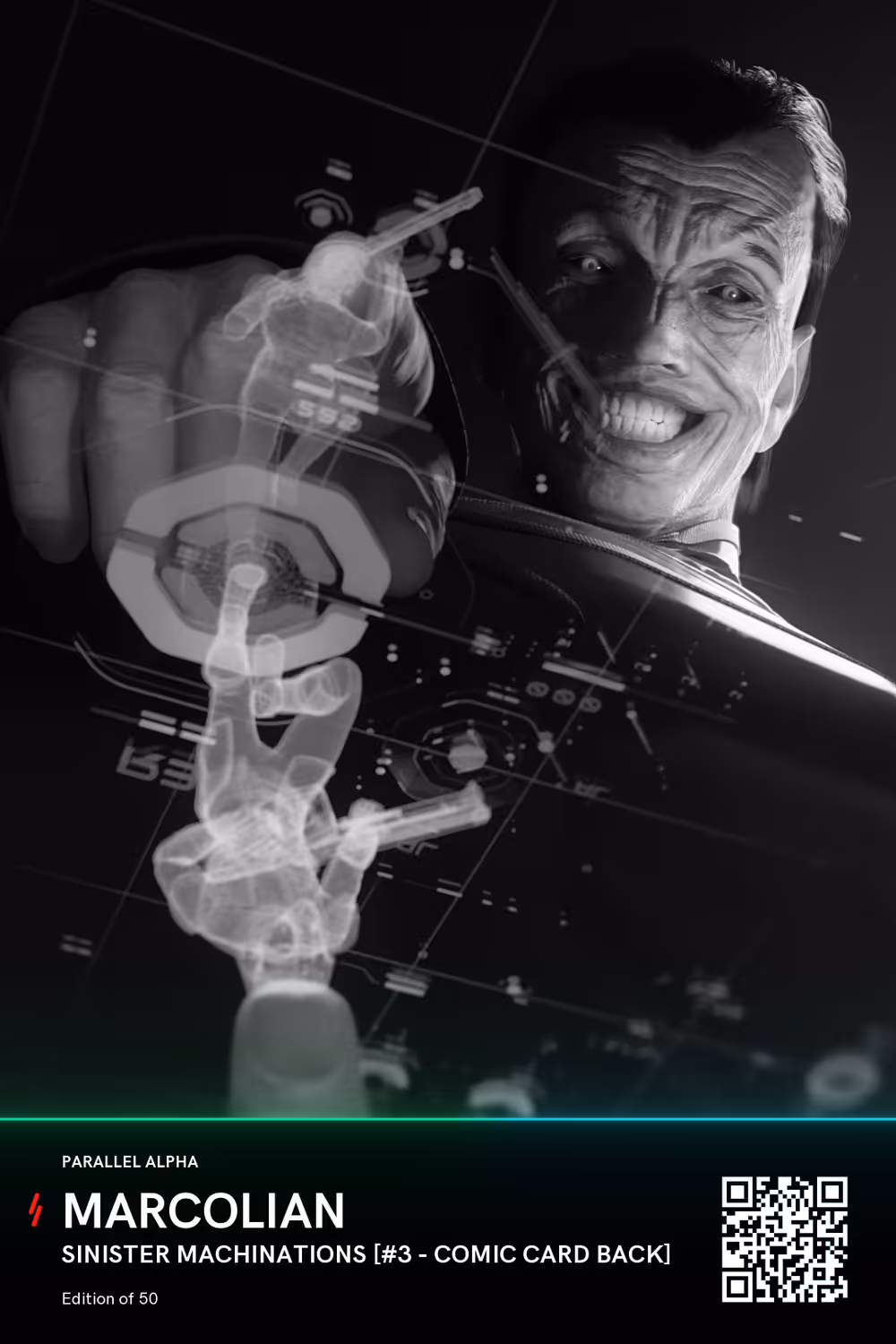 Sinister Machinations [#3 - Comic Card Back]