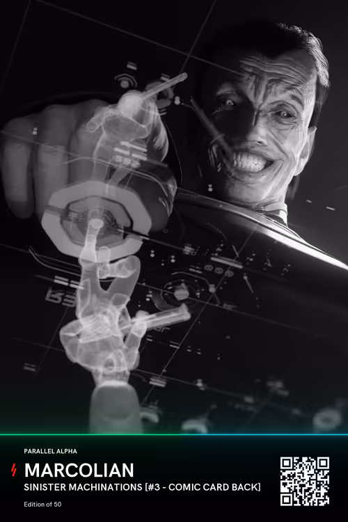 Sinister Machinations [#3 - Comic Card Back]
