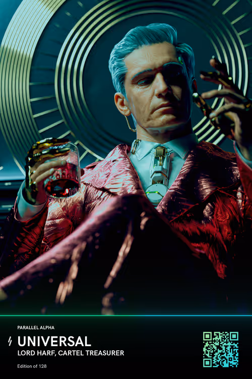 Lord Harf, Cartel Treasurer