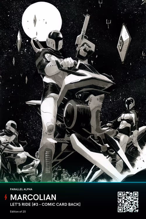 Let’s Ride [#3 - Comic Card Back]