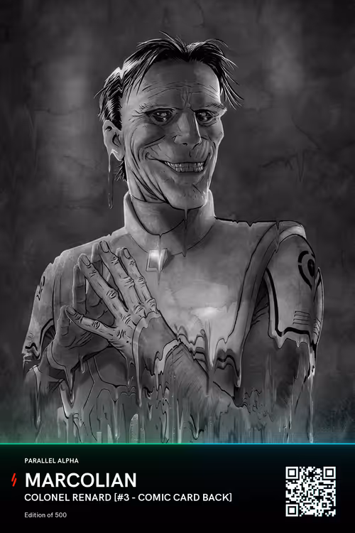 Colonel Renard [#3 - Comic Card Back]