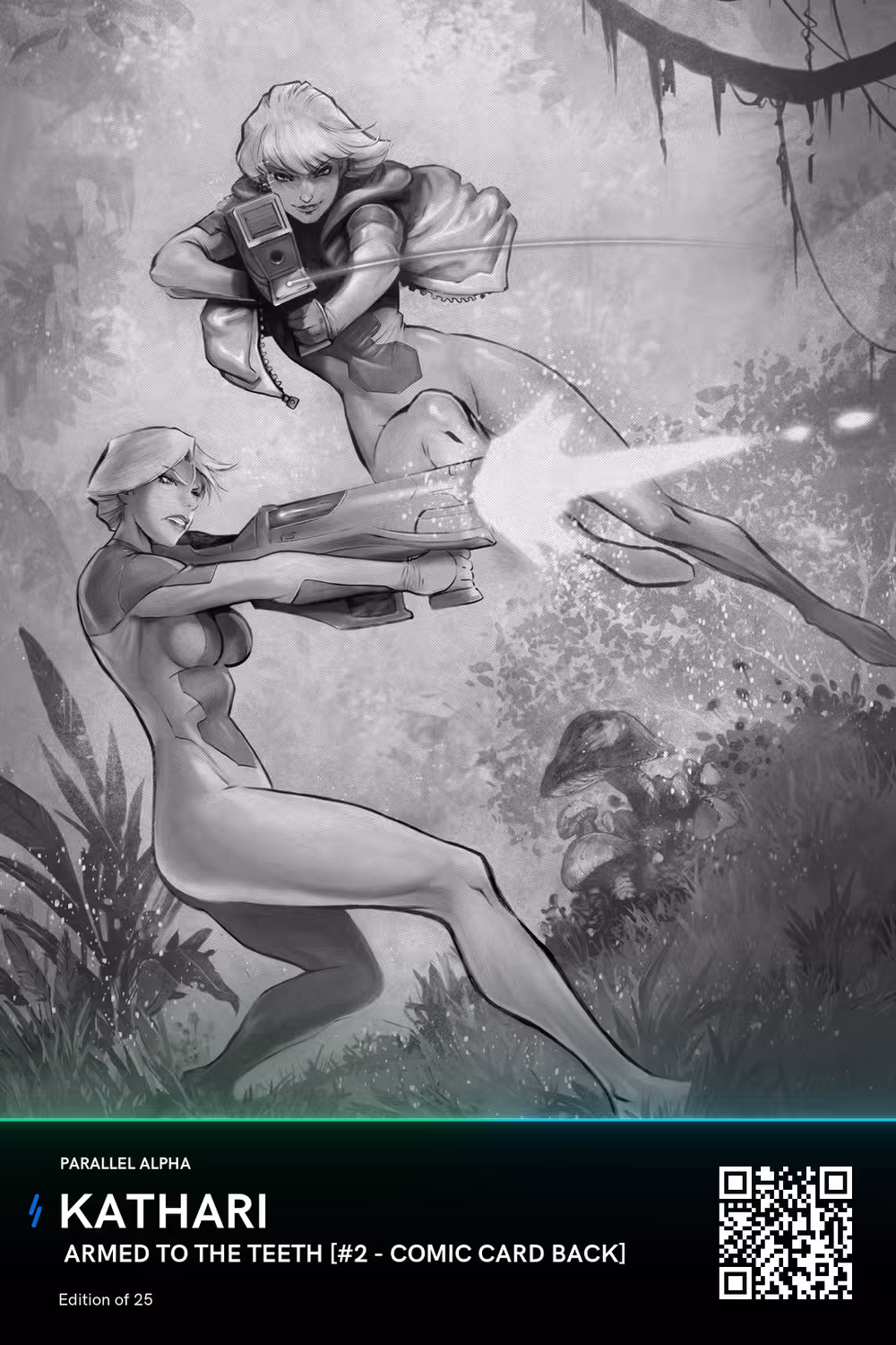  Armed to the Teeth [#2 - Comic Card Back]