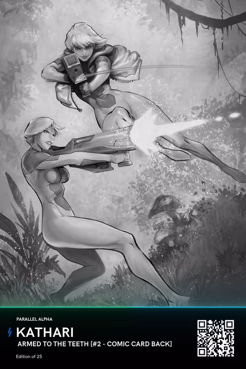  Armed to the Teeth [#2 - Comic Card Back]
