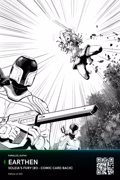 Soleia’s Fury [#3 - Comic Card Back]