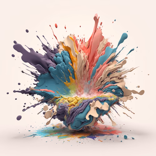 Color Burst By Felix Norgaard #90