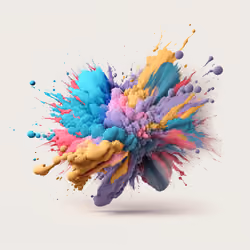 Color Burst By Felix Norgaard #173
