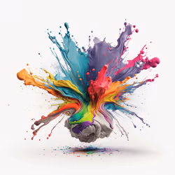 Color Burst By Felix Norgaard #170