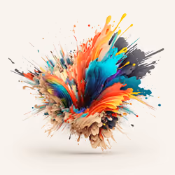 Color Burst By Felix Norgaard #240