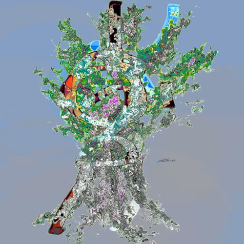 Tree of Turquoise Arches