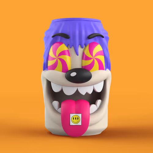 Mad Can (3D) #170