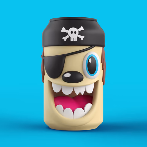 Mad Can (3D) #120