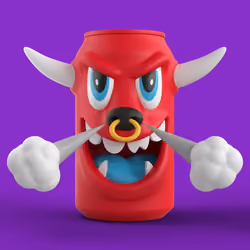 Mad Can (3D) #42