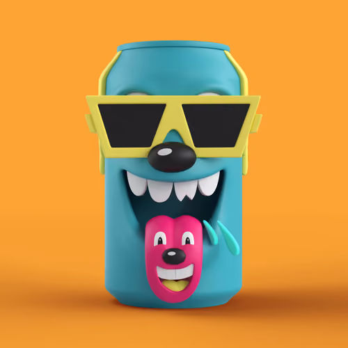 Mad Can (3D) #32