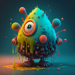 Surreal Slimes #417