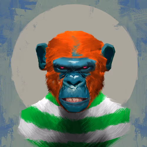 Angry Ape #0696