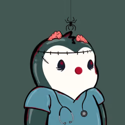 Zombie Penguin #850