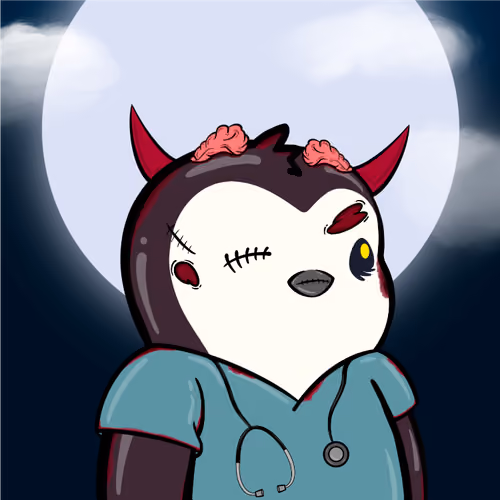 Zombie Penguin #1176
