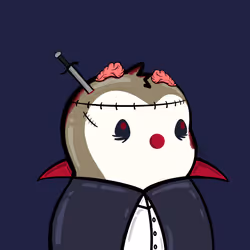 Zombie Penguin #709