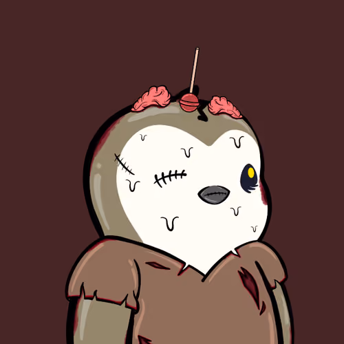 Zombie Penguin #1535