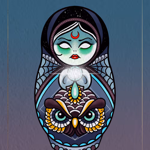 Cute Creepy Gang Lunar Witch