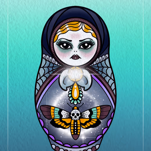 Cute Creepy Gang Lunar Witch