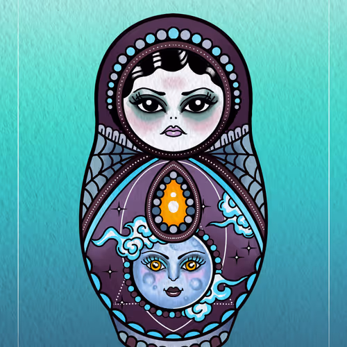 Cute Creepy Gang Lunar Witch