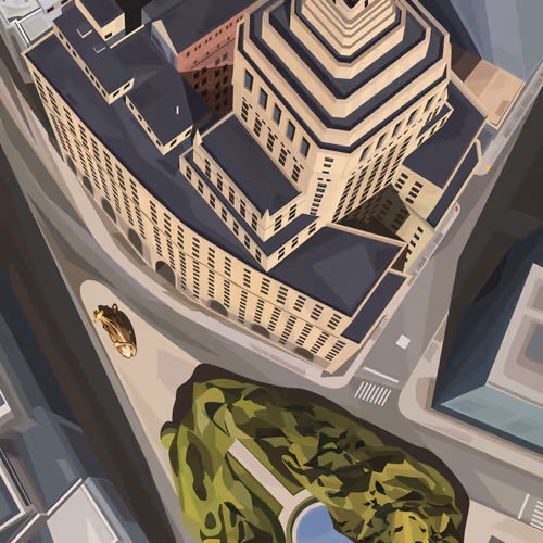 Charging Bull - Grant Yun - Station3 Patron