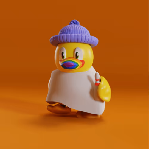 FraktalNFTYellowDuck